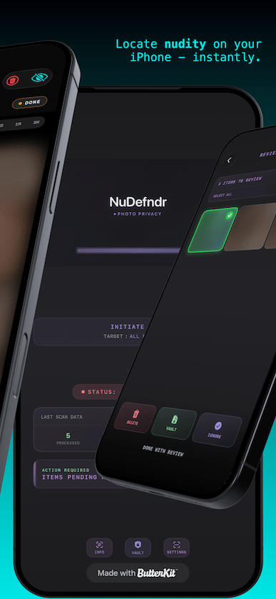 NuDefndr app preview